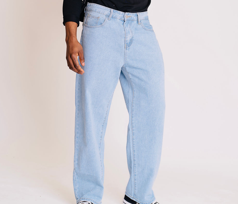 Thumbnail: EL DENIM PANT - BLUE