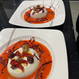 fancy italian meal made by private chef corrado