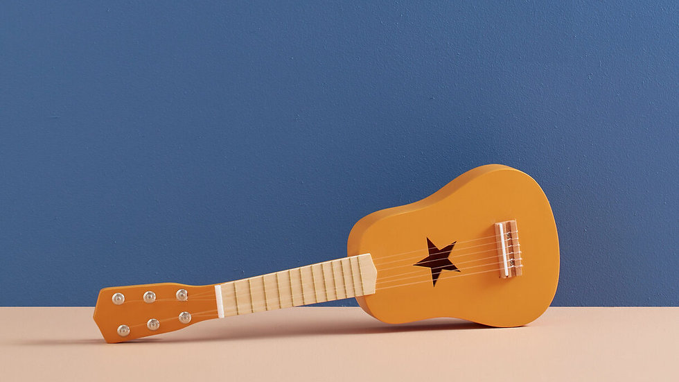 Guitare jaune