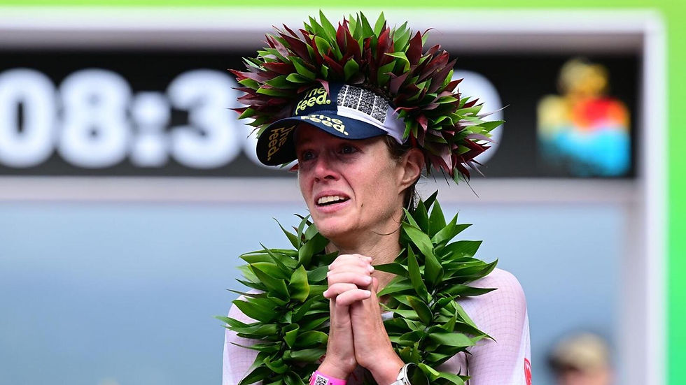 American Taylor Knibb wins women's Ironman World Championship
