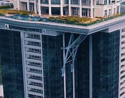 The mansion on top of a skyscraper…whose owner will probably never set foot in it