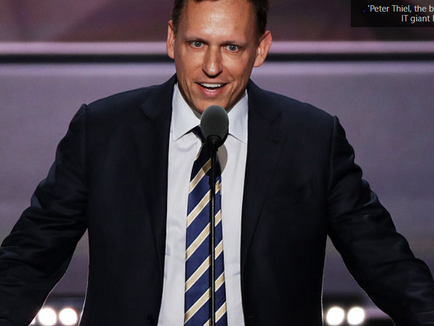 Why is Peter Thiel buying up health data ?
