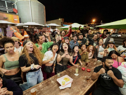 Actors celebrate a return to work after SAG-AFTRA strike ends