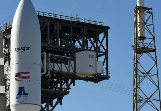 Amazon launches first internet satellite prototypes