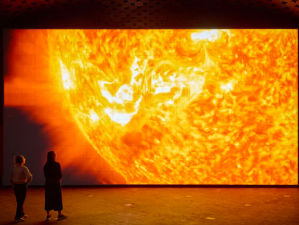 Ryoji Ikeda Takes Over the Cavernous Amos Rex Museum in Finland