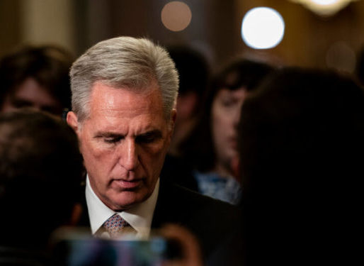 McCarthy Says He Won’t Seek a Deal With Democrats to Keep His Post.