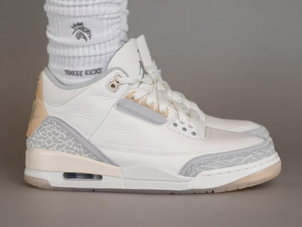 On-Foot Look at the Air Jordan 3 Craft "Ivory"