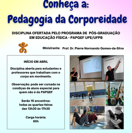 Venha conhecer a Pedagogia da Corporeidade!