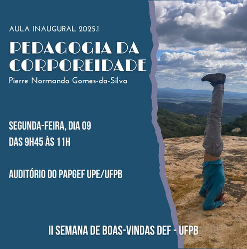 II Semana de Boas-Vindas DEF - 2025.1