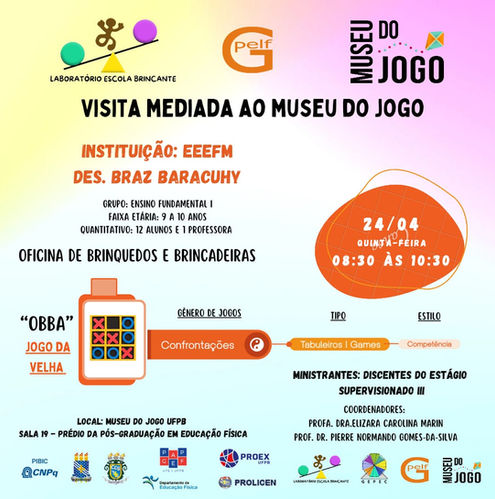 Oficina de Brinquedos e Brincadeiras (OBBA).
