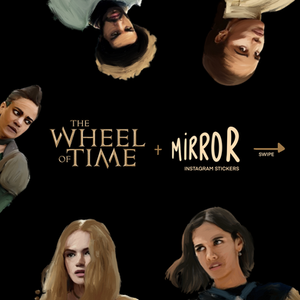 The Wheel of Time – Official Licensed Stickers (Amazon Prime Video, 2025)