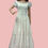 Miniature : Nad003 Robe princesse vintage  de face Création Maryline Devaux