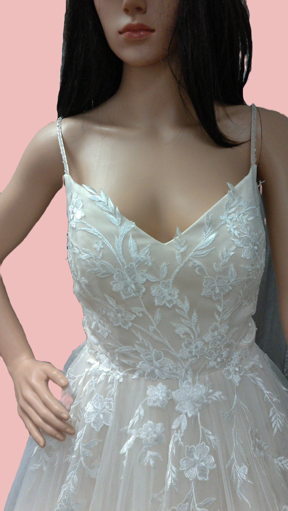 DEP00449 "Dress for You" robe de mariée princesse occasion face corsage