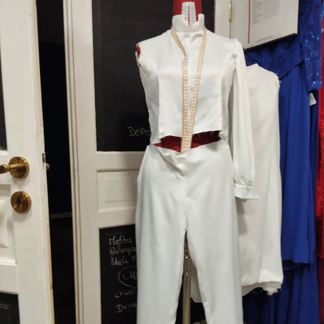Suivi de création sur mesure mariage Maryline Devaux Fréjus