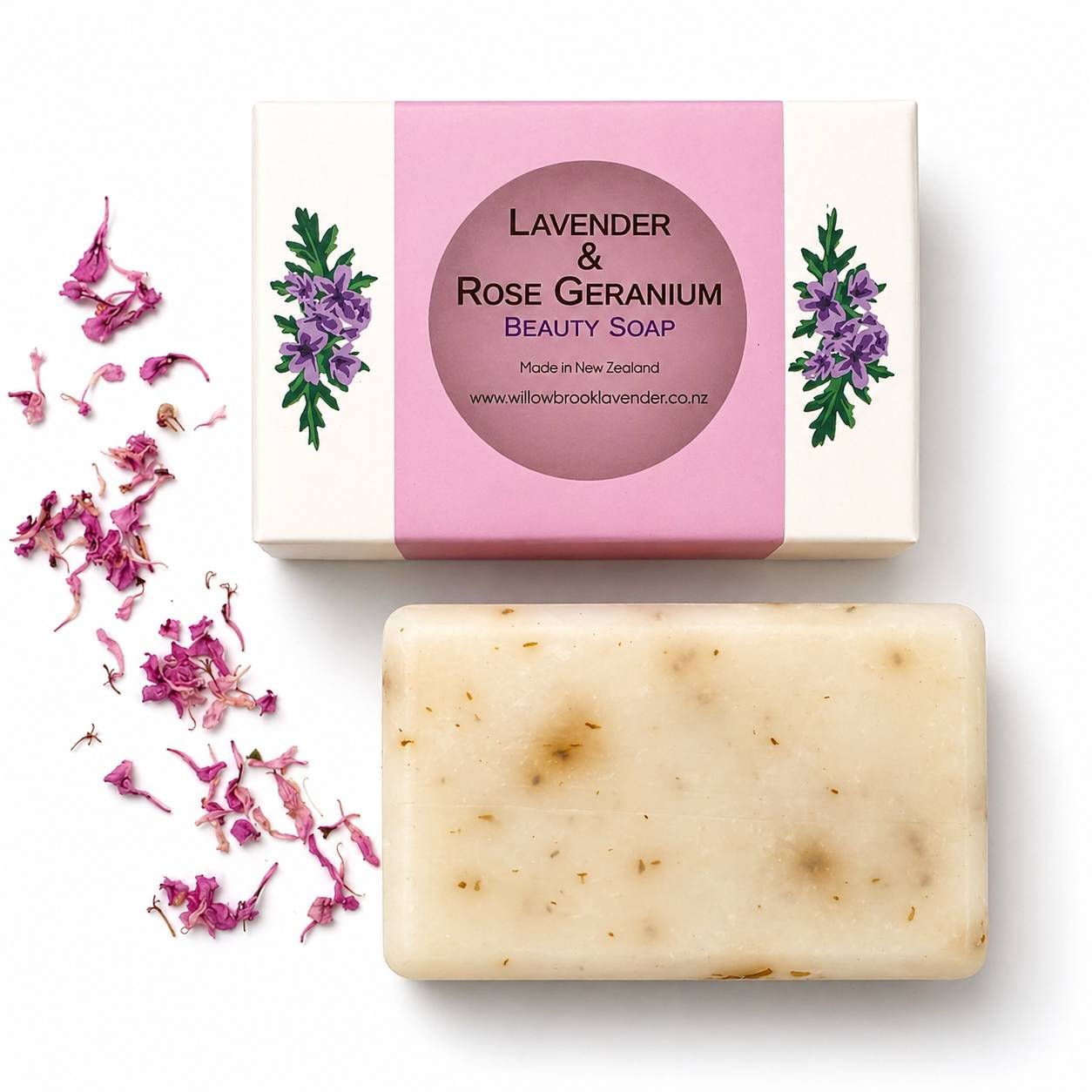 Lavender & Rose Geraium soap