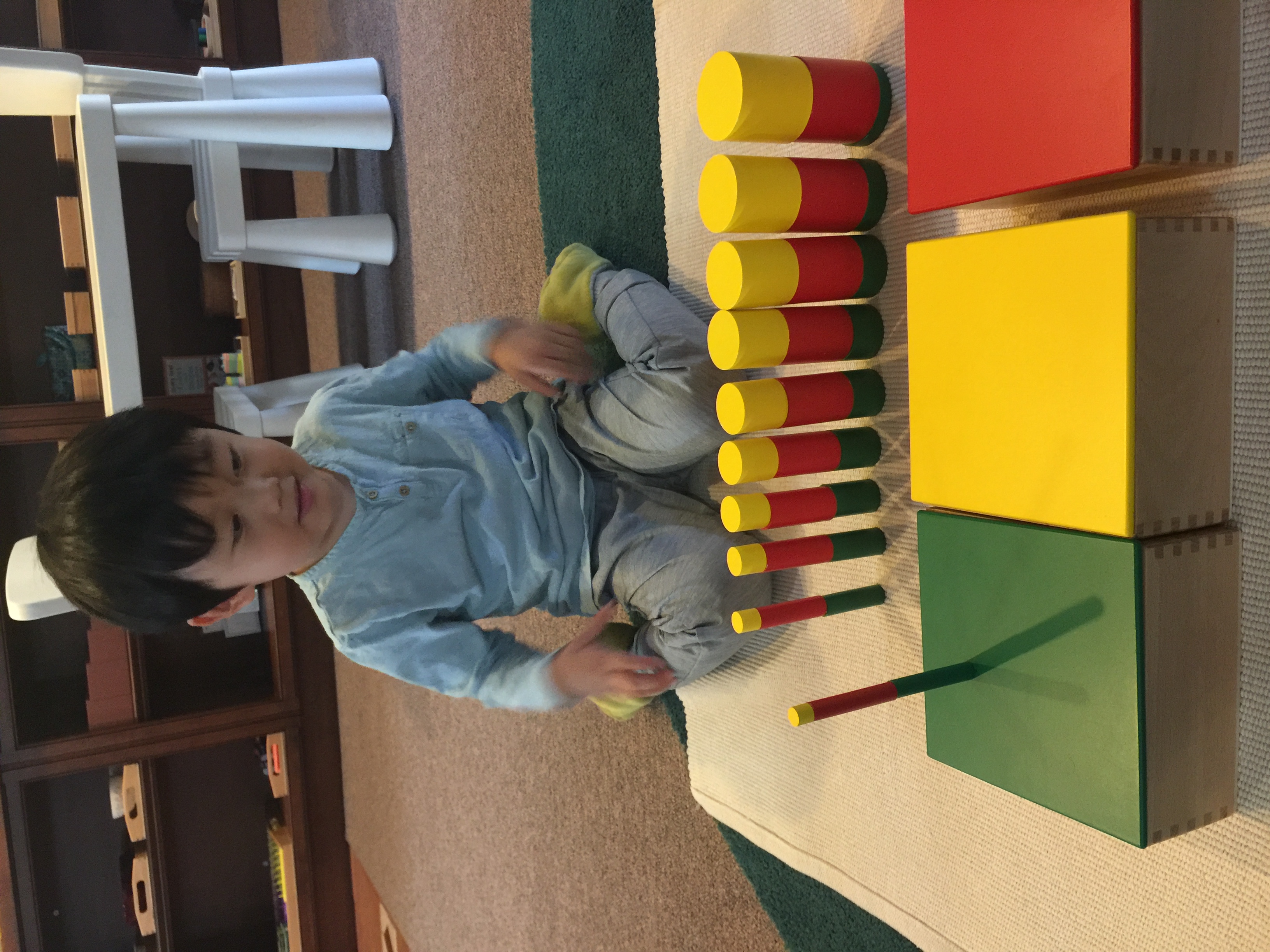 Colored Cylinders
