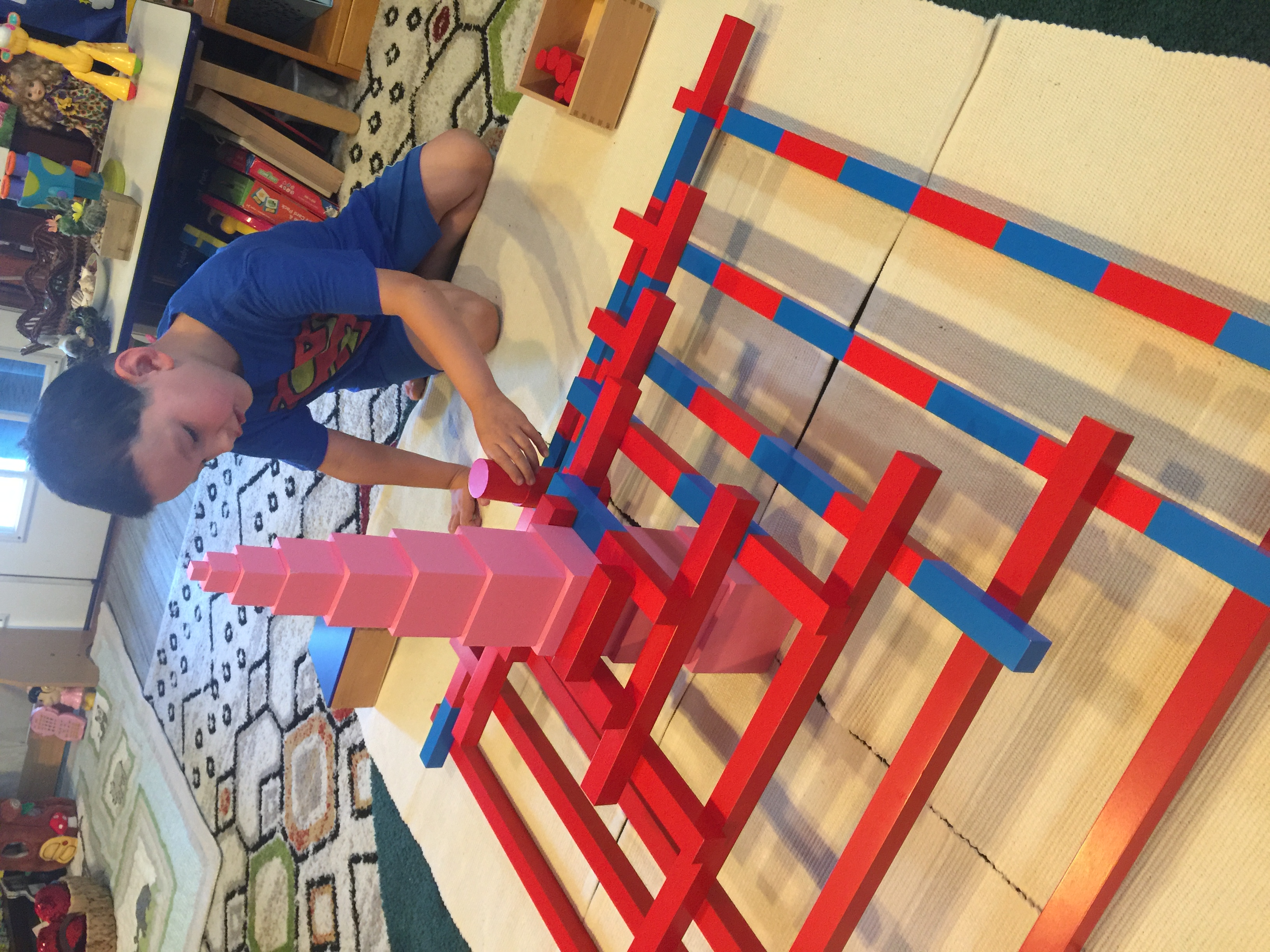 Josiah building castle 2