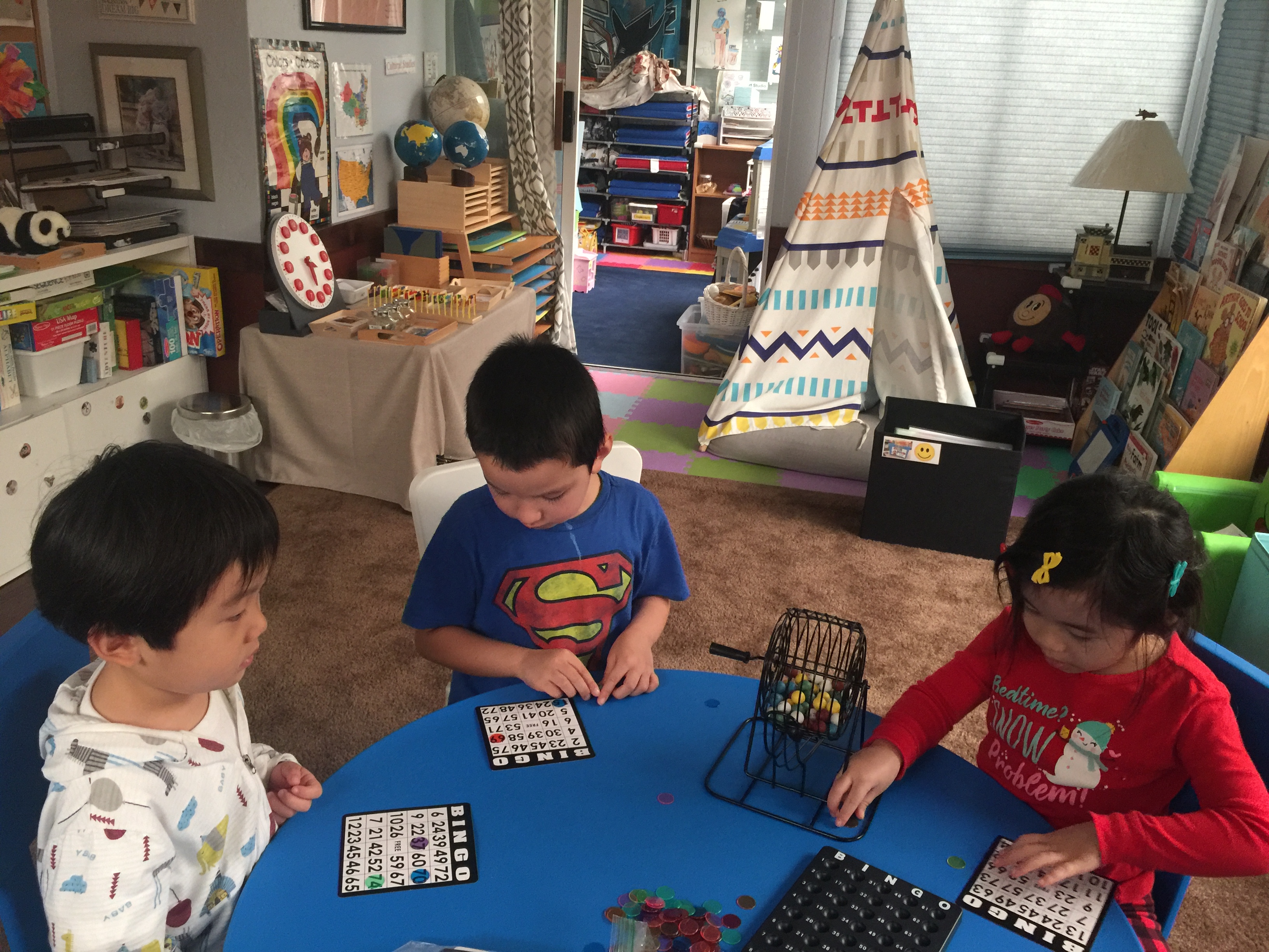 Numbers Bingo Game