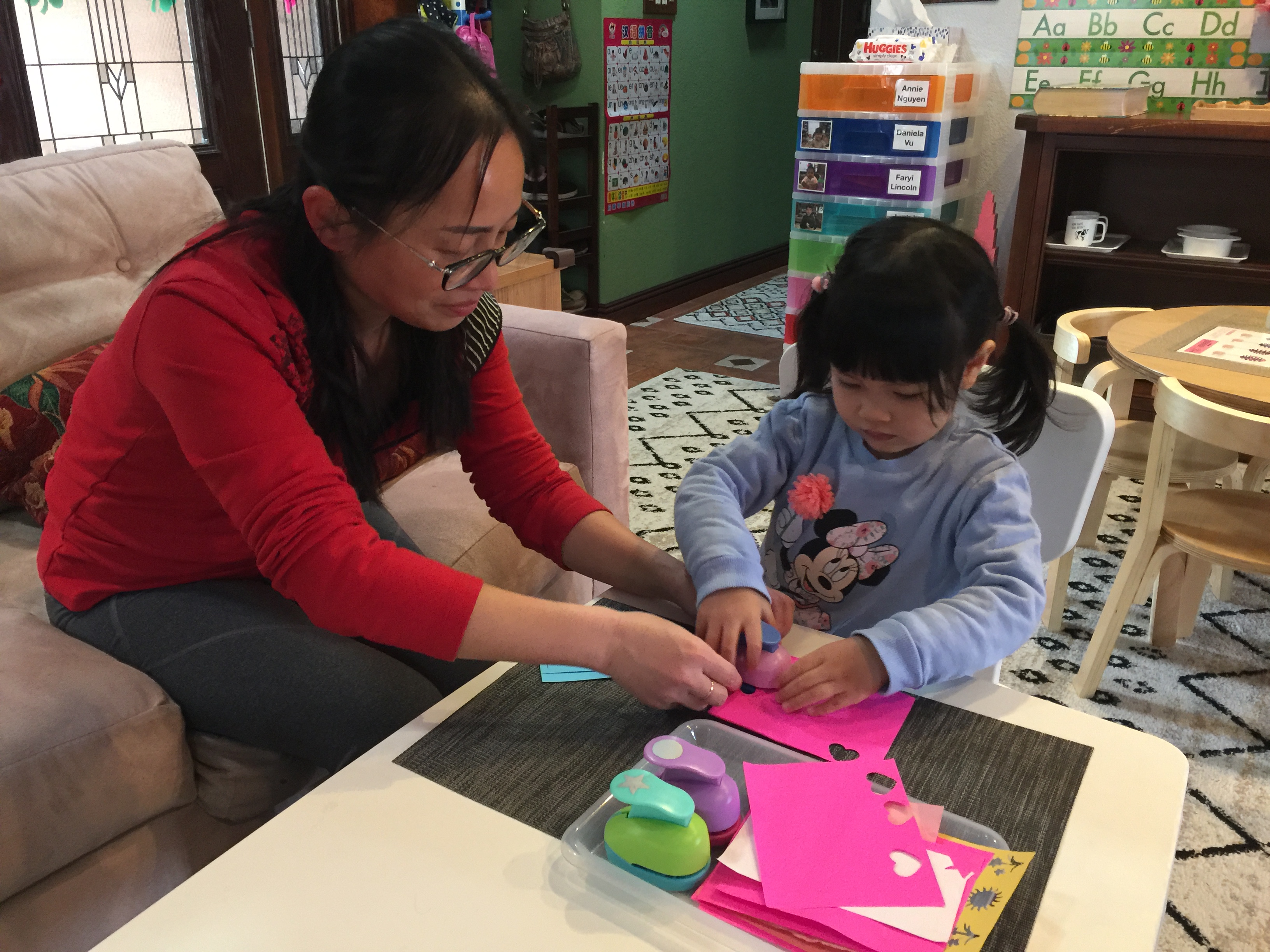Making flower