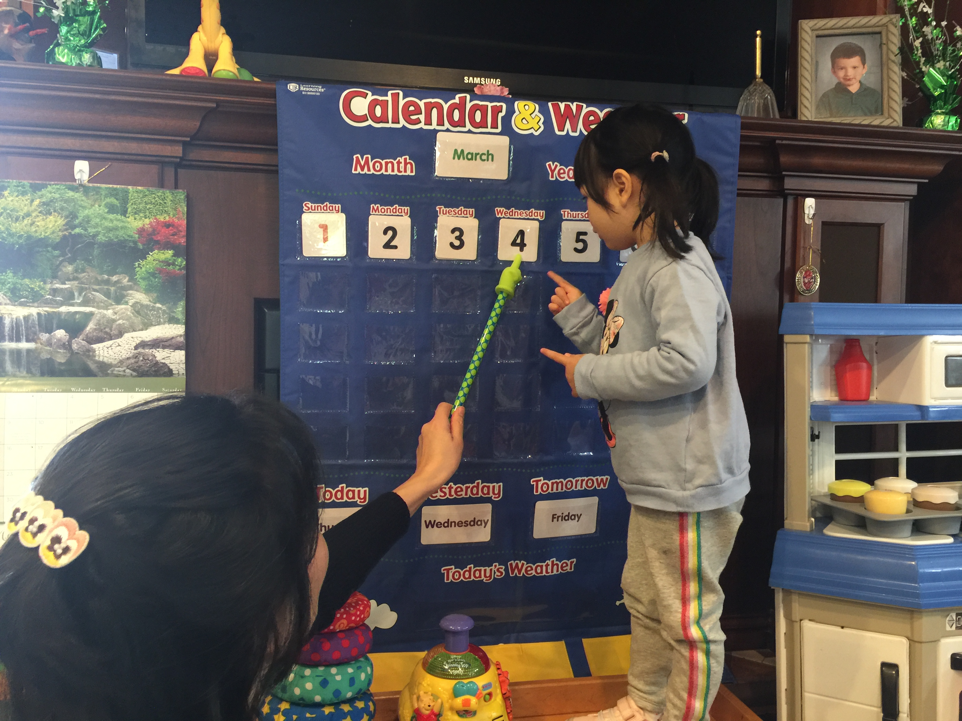 Calendar teaching