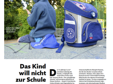 Das Kind will nicht zur Schule