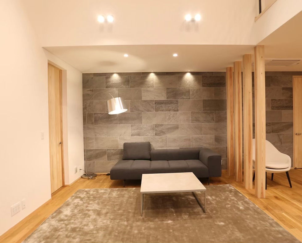 甲山の家 リビング1