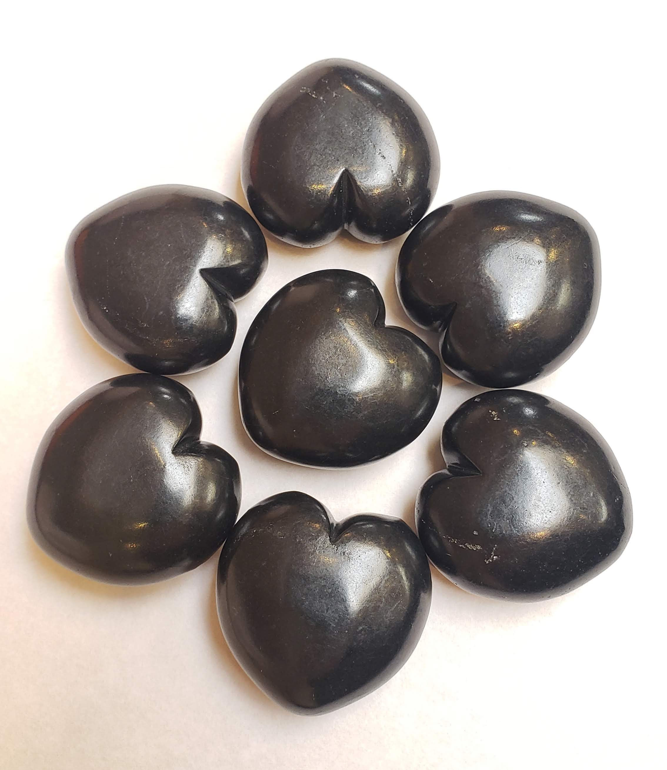 Large Shungite Hearts