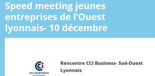 Speed meeting business entreprises de l'ouest lyonnais