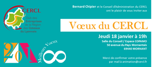 Soirée des voeux du CERCL 2018