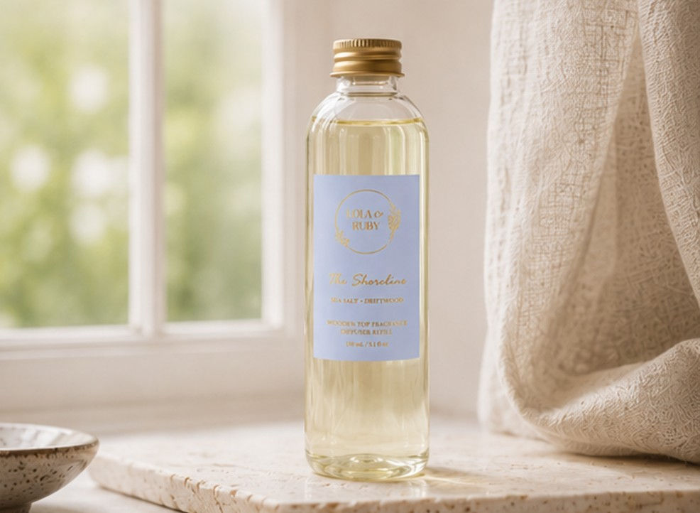 The Shoreline - Wooden Top Diffuser Refill