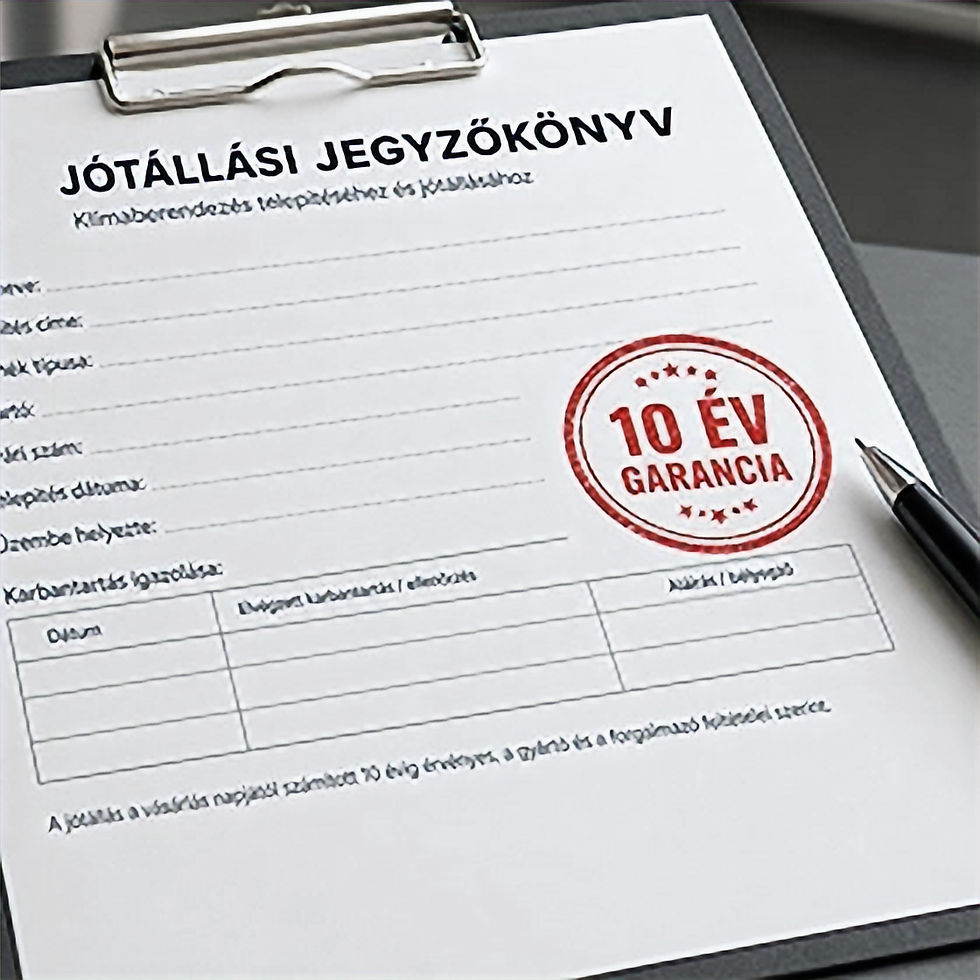 Klíma garancia – Mire figyeljen, hogy ne veszítse el a gyártói garanciát?