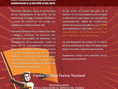 SECCIÓN 12 Y  SAN JUAN DEL RIO -CONETO DE COMONFORT - PRESENTES