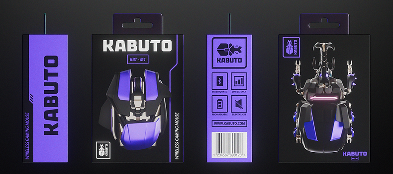 Gaming Mouse Design 3D
Mouse Packaging
