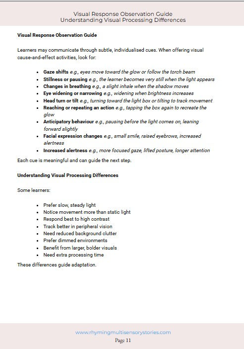 Thumbnail: Cause and Effect - Practical Ideas for  Learning  in PMLD and SEND Settings