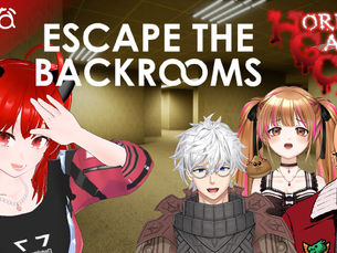 【配信告知】ホラゲーコラボ！バックルームで忘年会！エンティティーも一緒に飲む？【ゲーム配信】