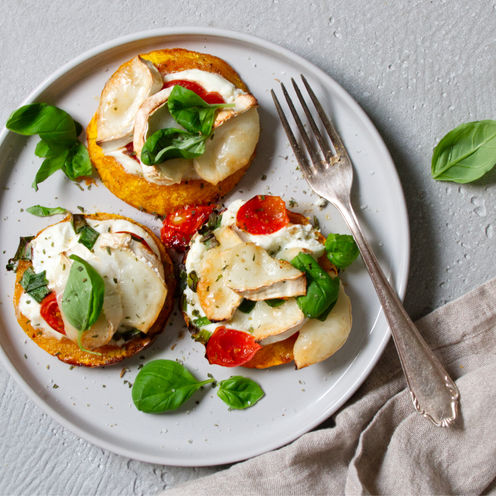 Low-Carb-Rezept: Butternuss-Kürbis-Pizza-Bites