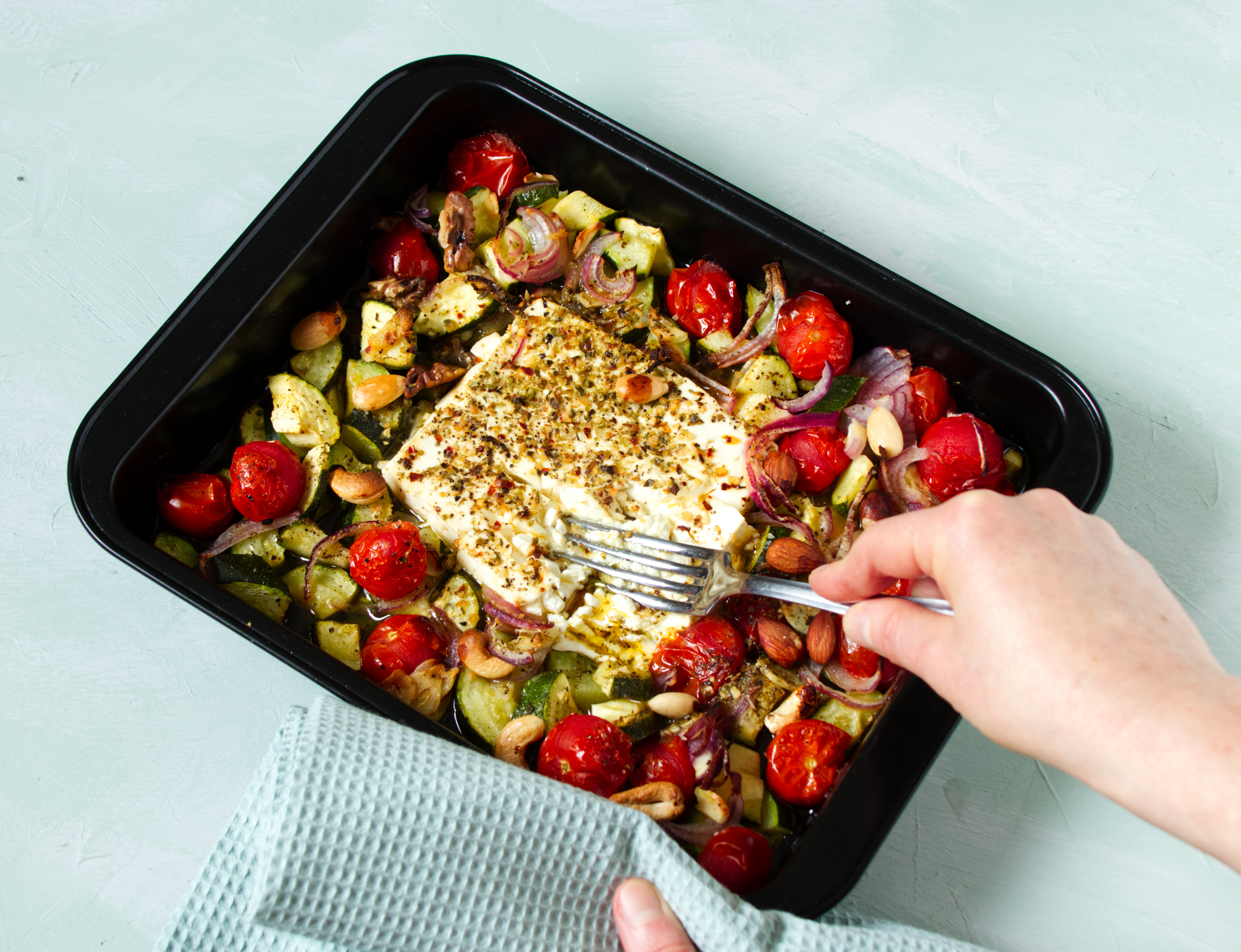 Feta-Pasta aus dem Ofen