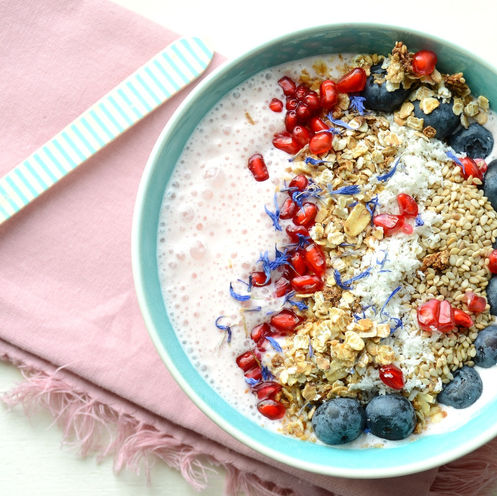 Herzgesunde Frühstücksbowl