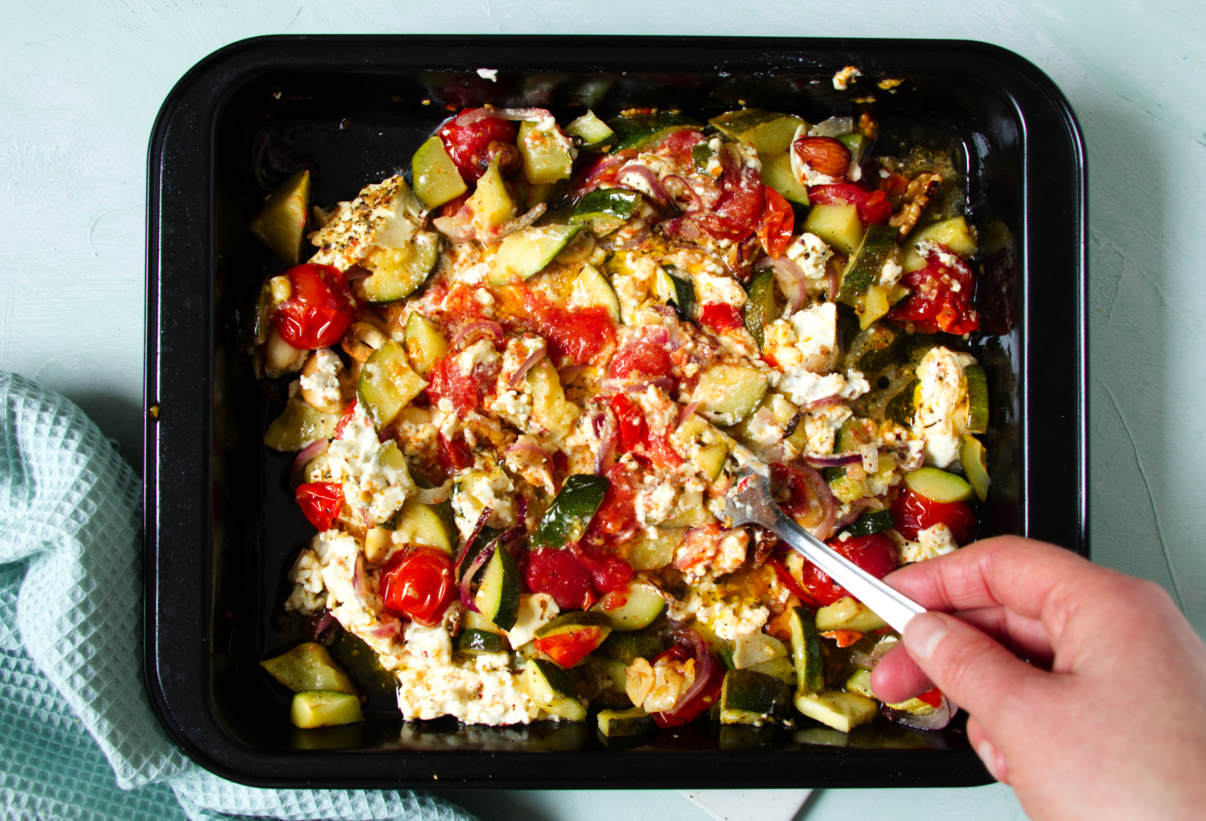 Feta-Pasta aus dem Ofen