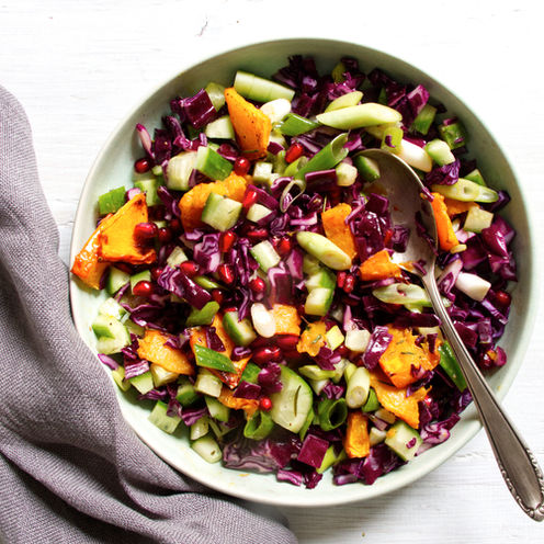 Rezept: Rotkohlsalat