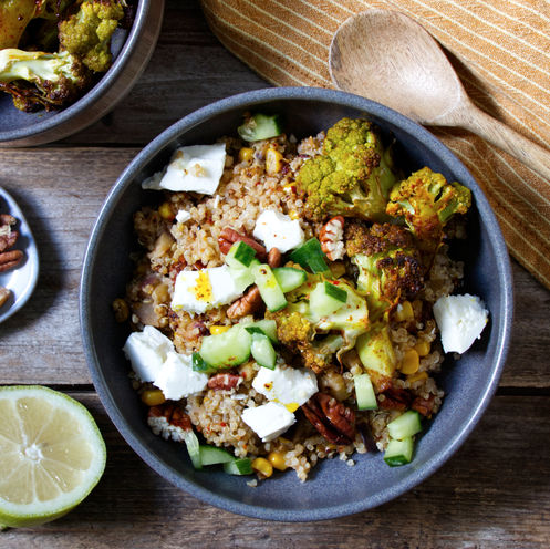 Quinoa mit Pfannen-Gemüse