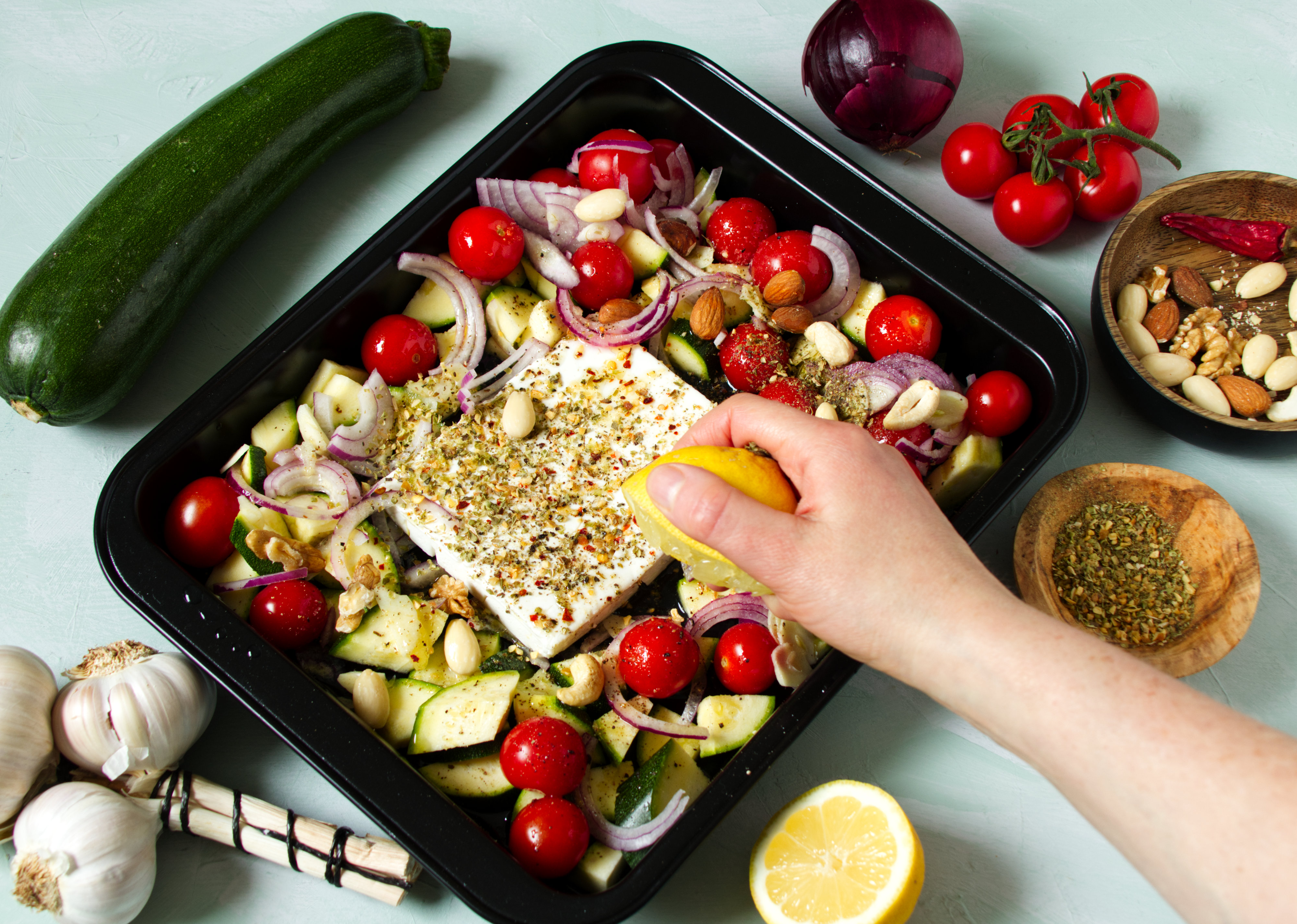 Feta-Pasta aus dem Ofen