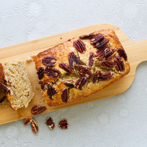 Bananenbrot mit Pekannüssen