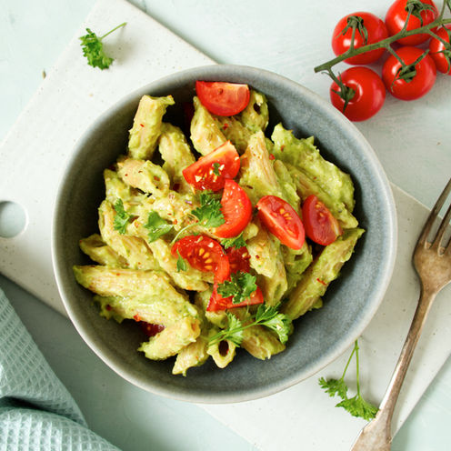 Cremige Avocado-Pasta