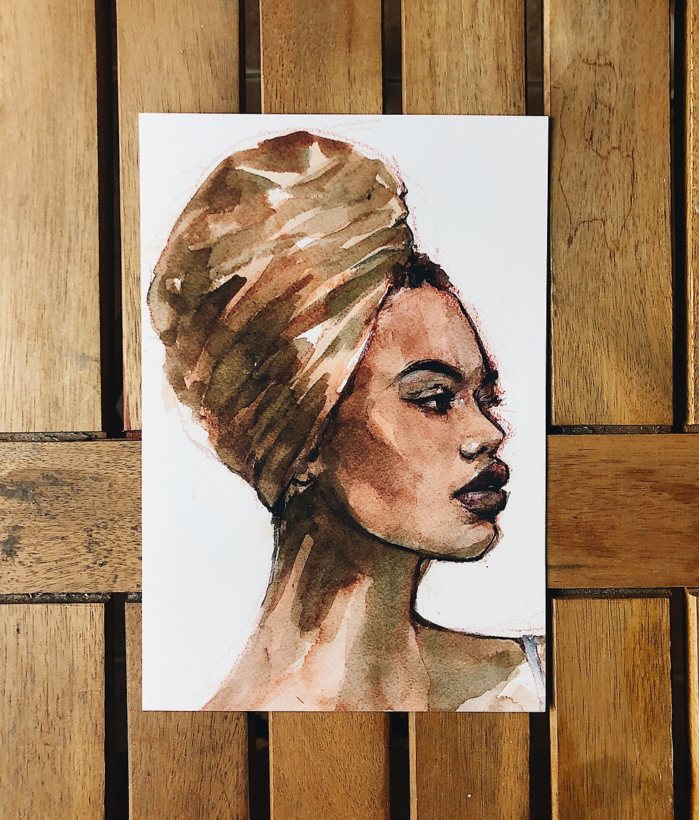 Thumbnail: Women of Color - Postcard