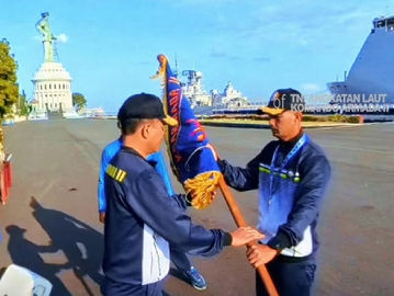 Dermaga Ujung di Surabaya yang sekarang menjadi pusat Komando Armada II TNI AL sejak dulu merupakan daerah penting maritim. (Instagram Image, @koarmada2)