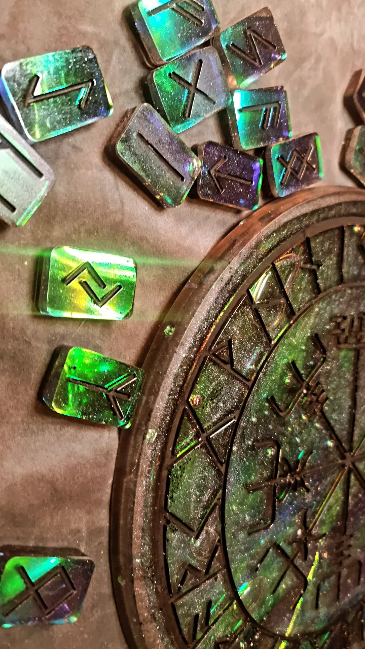 Polarlicht Runen Set Gross