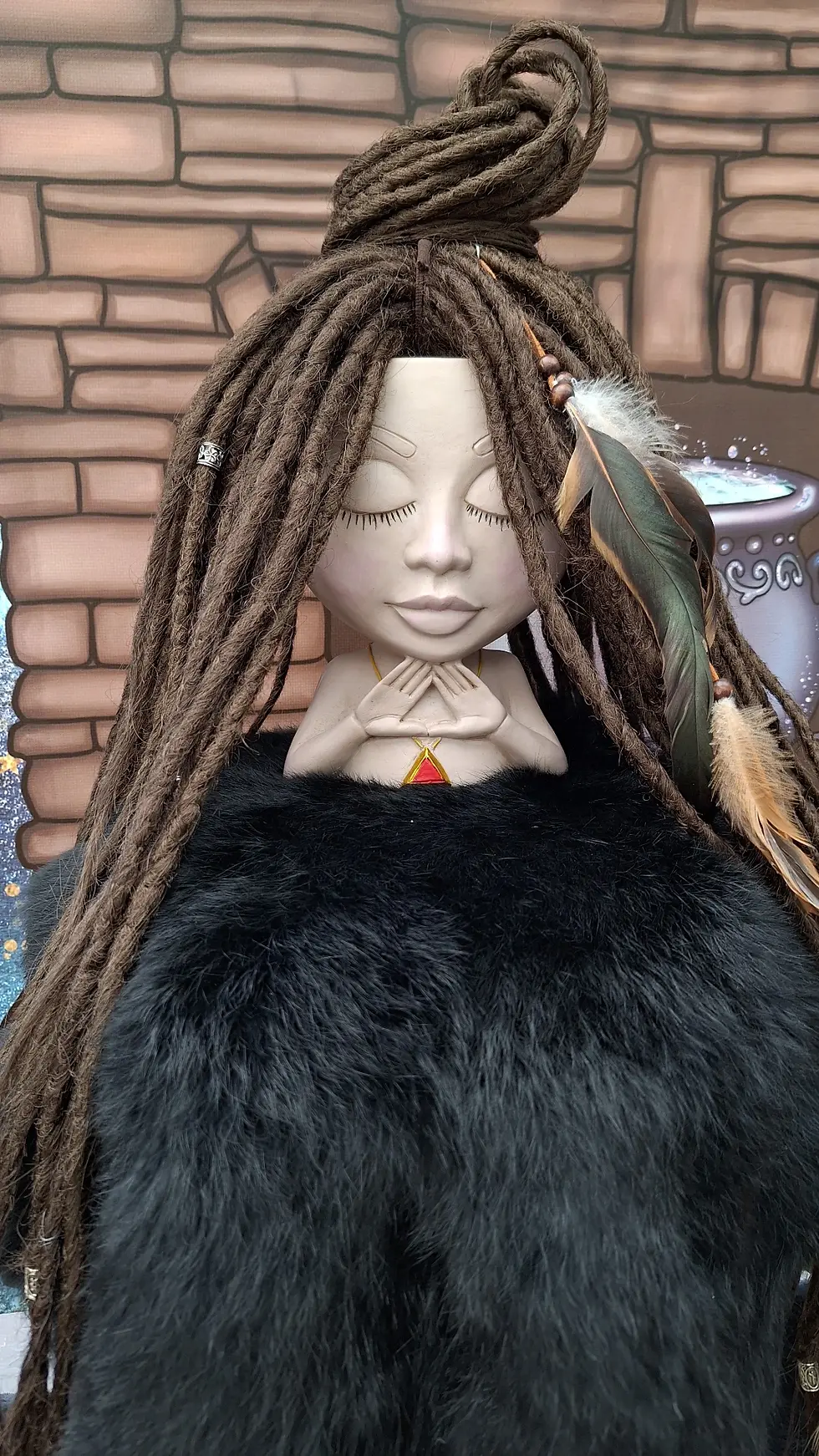 Miniaturbild: Dread Set Dunkel Braun 