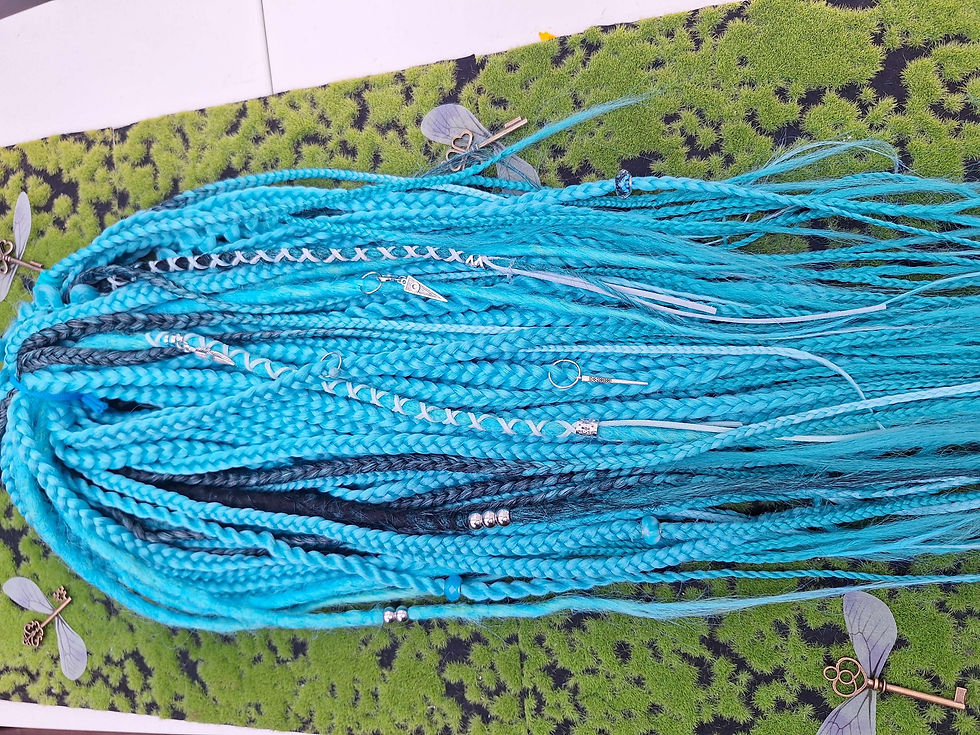 Miniaturbild: Braid Set Türkis 