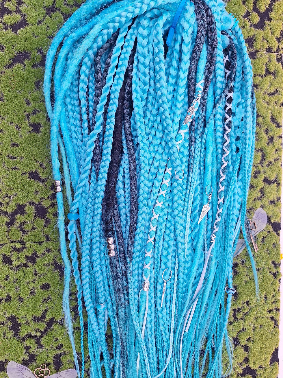 Miniaturbild: Braid Set Türkis 